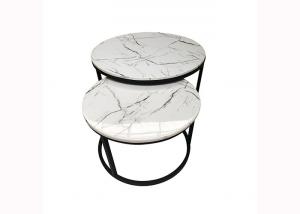 Buy cheap Painted Metal Frame Furniture 0.5CBM 15kgs Modern Coffee Table product