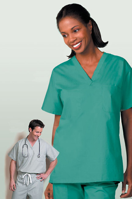 Buy cheap Clinic Green Medical Workwear uniform nursing scrubs for Summer product