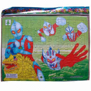 Buy cheap Ultraman jigsaw puzzles, eco-friendly and non-toxic product