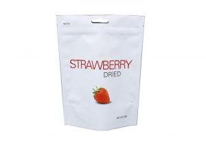 Buy cheap 206g Strawberry Three Side Seal Bag Stand Up Style With Handhole product