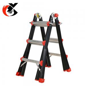 Buy cheap Multi Position Telescoping Aluminium Alloy Ladder 150KG Capacity product