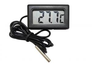 Buy cheap Mini Plastic Digital Freezer Thermometer , LCD Display Digital Cooler Thermometer product