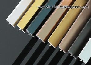 Buy cheap 20mm / 25mm Stainless Steel T Molding / Bar Trim For Wall Or Floor Partition product