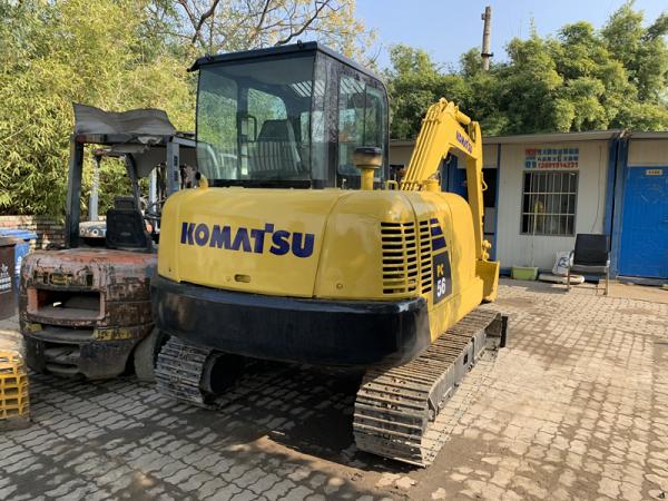 Front blade available Used KOMATSU PC56-7 Excavator For Sale/KOMATSU PC56 Excavator