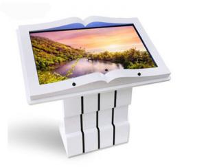 Buy cheap Interactive Lcd Touch Screen Kiosk , Android Wifi Library Kiosk Machine product