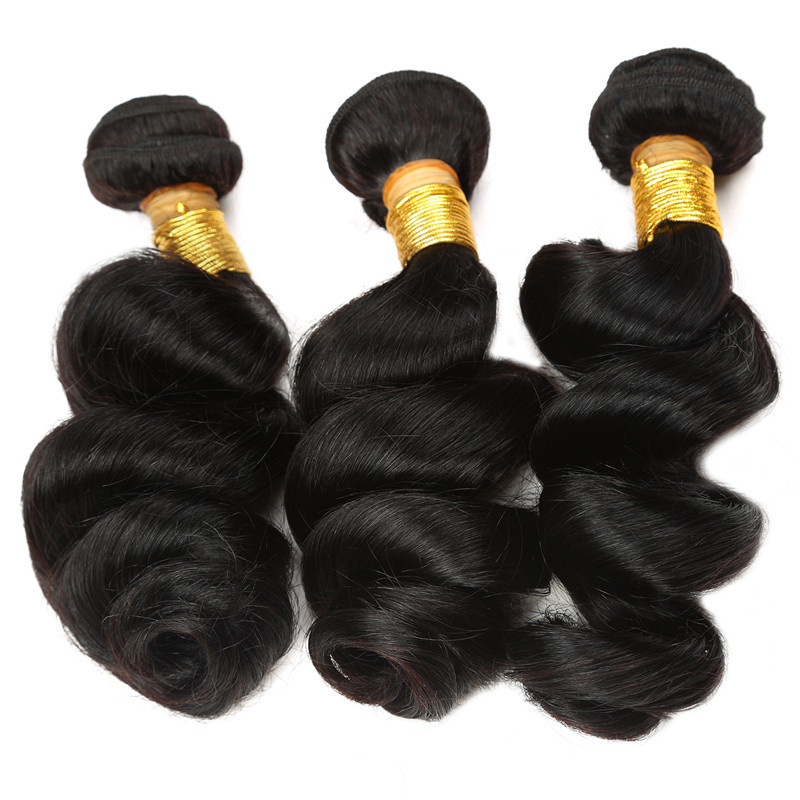 Buy cheap 100% Human Virgin Peruvian Human Hair Weave Double Weft No Shedding from wholesalers