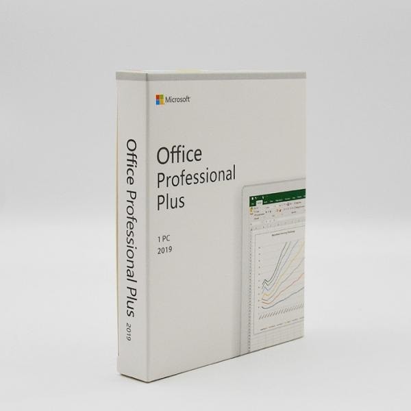 High Speed Version Microsoft Office 2019 Professional DVD Retail Box for sale