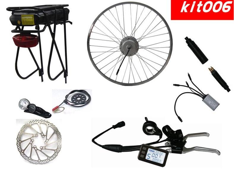 Buy cheap Electric bike conversion kits rear rack battery kit product