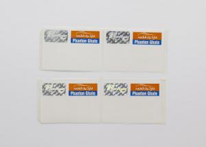 Buy cheap Glossing Lamination Colored Laser Labels Removable Freeze - Resistant For Retail Box product