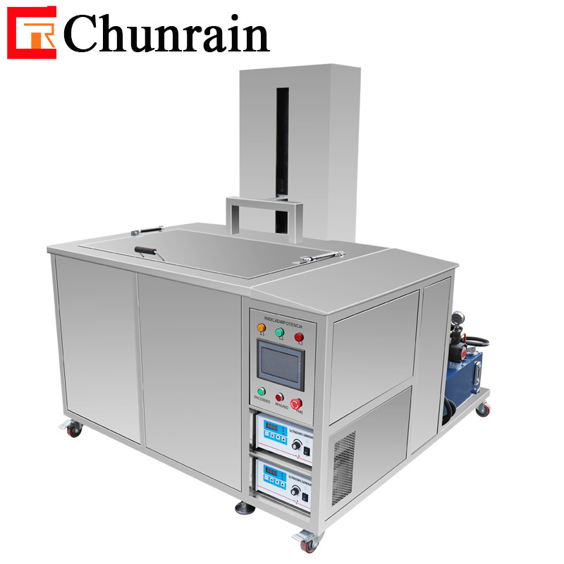 Buy cheap 960L 40khz Automatic Ultrasonic Cleaner , Rohs Engine Block Cleaning Machine product