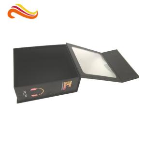 Buy cheap Pantone color Printing Customized Paper Gift Box For Headphone , Clear Window Headset Boxes product