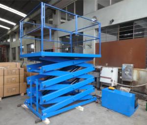 Buy cheap Explosion Proof Vertical Hydraulic Scissor Lift Platform1500mmx1500mm Size from wholesalers