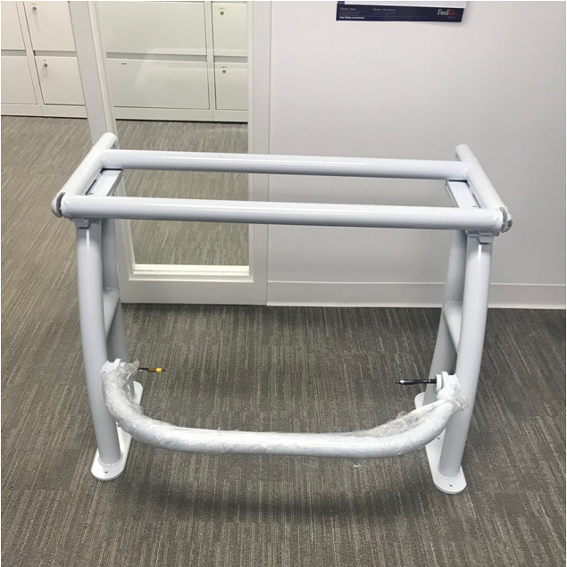 Buy cheap High Strength Large Aluminium Chair Base Spray White For Fishing Boat product
