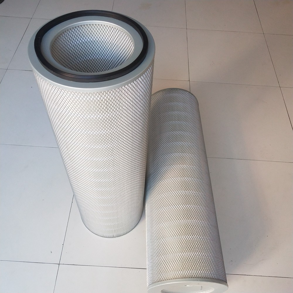 Buy cheap 0.3 Micron Air Dust Cartridge Filter For Air Purification System 972m³/Hour Limit Traffic product