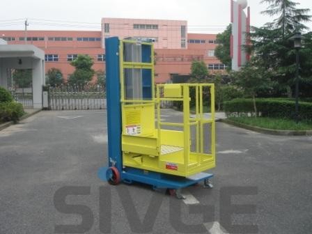 Buy cheap Mobile Elevating Working Platform , 4.3m Semi - Electric Aerial Order Picker product