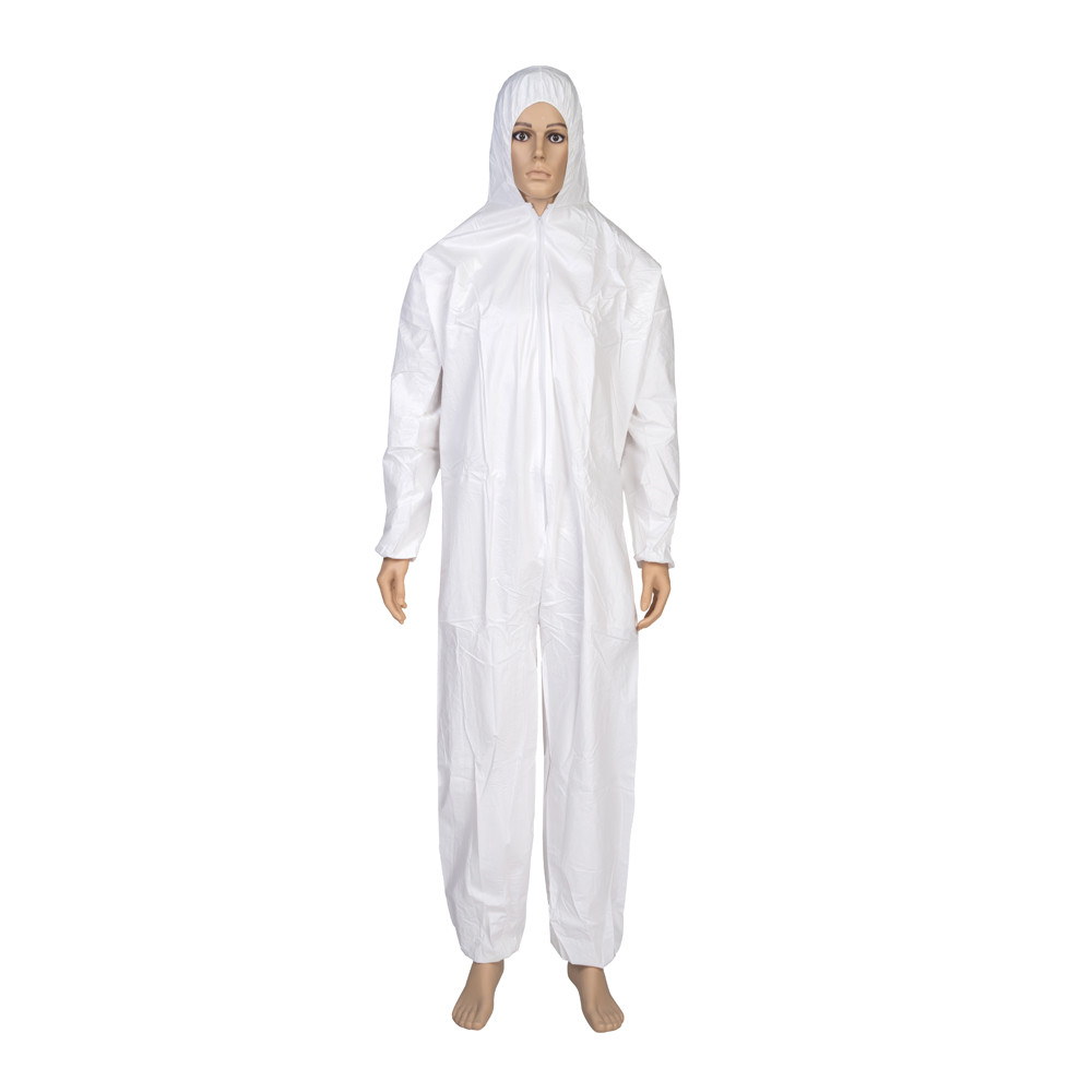 Buy cheap Breathable Disposable Protective Suit , Disposable Chemical Suit Air Permeable product