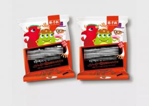 Buy cheap 3 Side Seal Laminated Flexible Plastic Zipper Bags For Snack Food Colorful Printing product