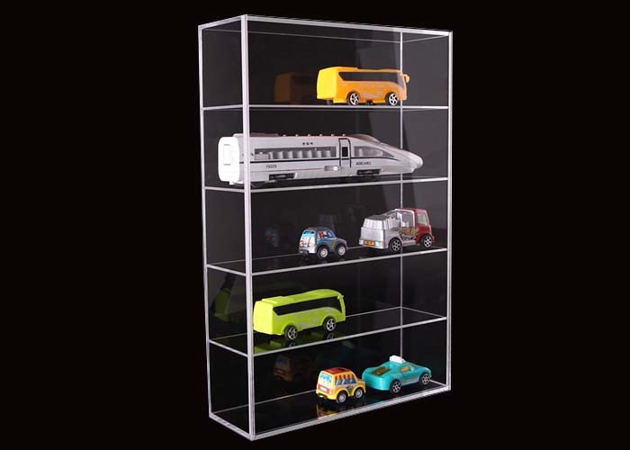 Buy cheap 5 Layer Clear Acrylic Display Stands Airplane Cars Model Storage Rack Customised product