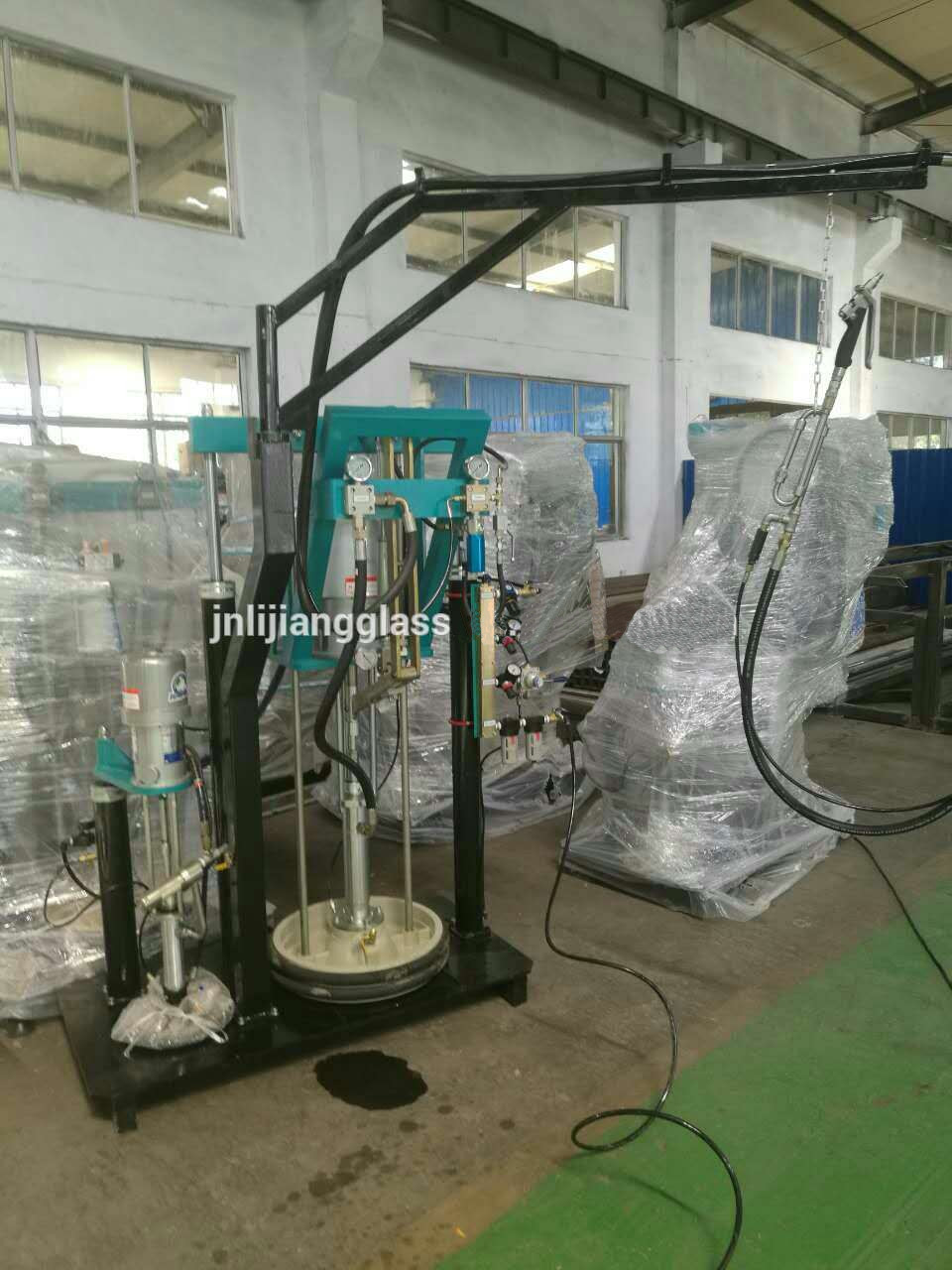 Buy cheap Vertical Insulating Glass Sealant Spreading Machine Manual Operation product
