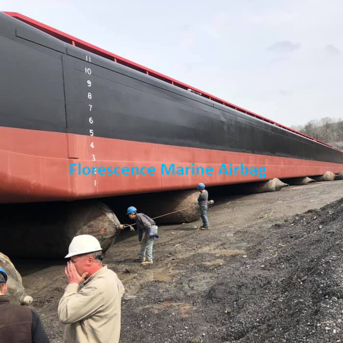 Inflatable Marine Salvage Rubber Ship Launching Airbags Air Lift Bags For Docking