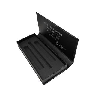 Buy cheap Lipstick 1000 gsm Cardboard Cosmetic Packaging Boxes Matt Black product
