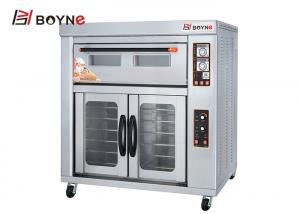 Buy cheap One Deck Two Tray Electric Deck Oven with Twelve Proofer for Bakery product