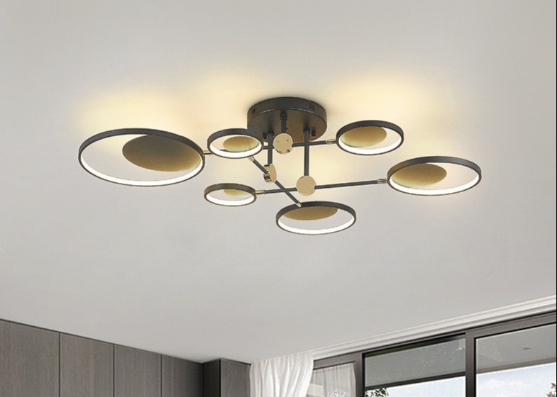 Buy cheap Antique 110V 240V Rings Ceiling Shape 80W 90W Modern Hanging Lamp from wholesalers