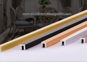 Buy cheap Shiny Glossy Aluminium U Channels Shower Tile Metal Edge For Interior Decor product
