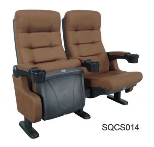 Buy cheap Comfortable Brown Fabric Chairs For Cinemas Lecture Halls Auditorium product