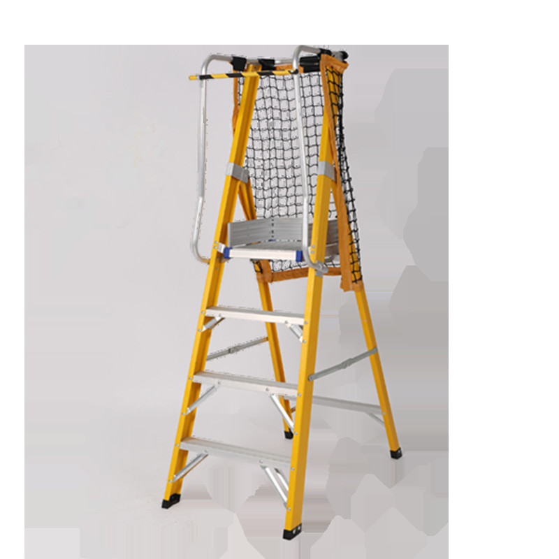 Buy cheap Household Fiberglass Platform Ladder / Fiberglass Multi Ladder With Handrail product