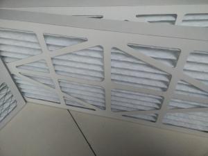 Buy cheap Medium Efficiency Aluminum Frame Plate And Frame Filtration Galvanized Folding Air Filter product