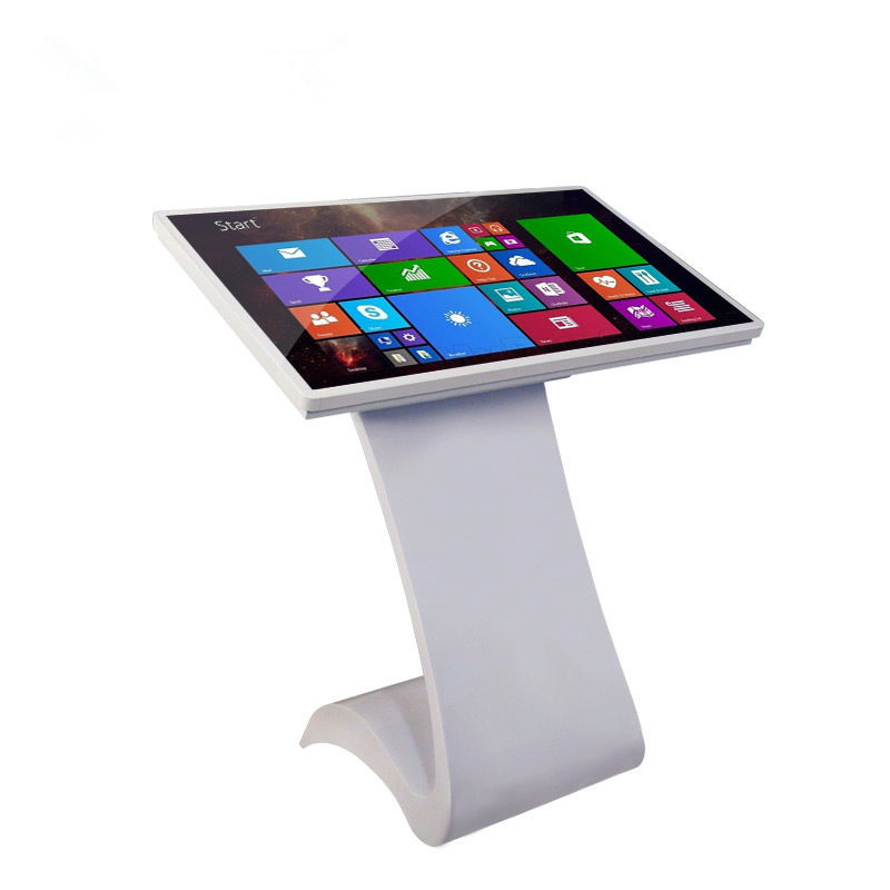 Buy cheap Indoor LCD Touch Screen Kiosk For Supermarket 49 Inch Tempered Glass Panel product