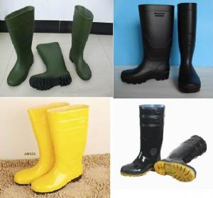 China Men's Safety PVC Rain Boots, Men's Working Boots, Rain Boots on sale