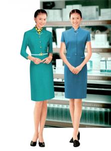 Buy cheap Hotel Waitress Corporate Uniforms workwear clothing with Chinese Style product
