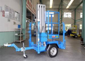 Buy cheap Single Mast Truck Mounted Aerial Lift Hydraulic Aluminium Alloy Aerial Work Platform product