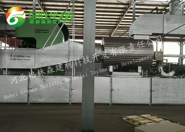 High Strength Ceiling Tile Mineral Wood Board Production Line