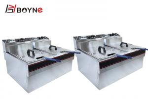 Buy cheap Fried Chicken Fast Food Restaurant Electric Fryer Double Tank product