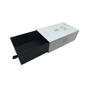 Buy cheap Pearl paper with printing box, Drawer style box for personal health monitor product