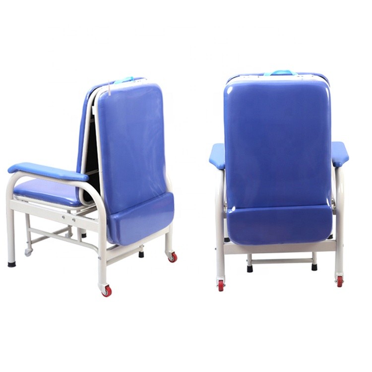 Buy cheap Aluminum Alloy Hospital Folding Chair Bed , Medical Accompany Chair product