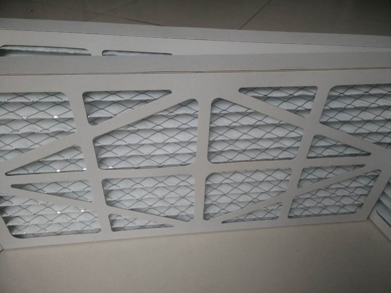 Buy cheap 11kw Air Purifier Media Paper Plate Frame Filter 24*24*2 For Large Rooms product