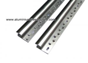 Buy cheap Aluminum Laminate To Carpet Threshold / Trim / Door Strip With Glossy Silver product