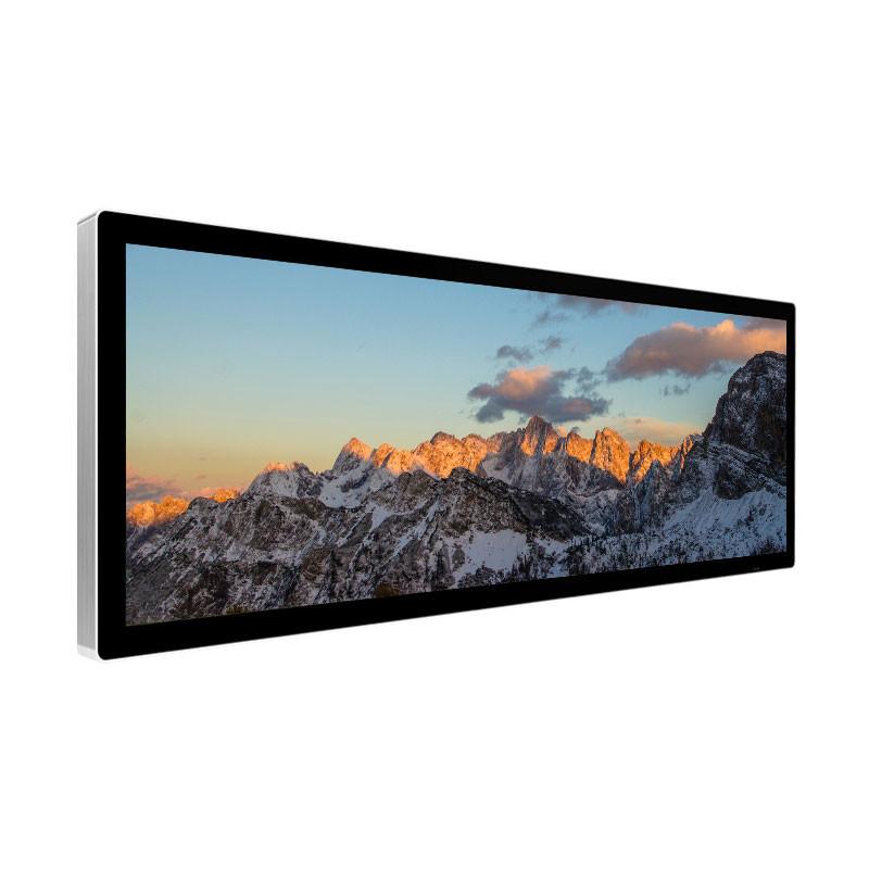 Buy cheap Easy Connection Stretched Bar Lcd Display For Supermarket 1920x540 Max Resolution product
