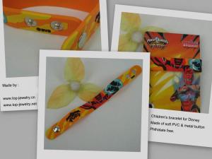 Buy cheap Soft PVC Bracelet For Disney (YWTP081014-8) product