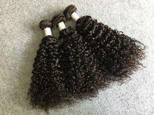 Buy cheap 100% Unprocessed Peruvian Remy Hair Extensions Customized Length For Beauty Salon product