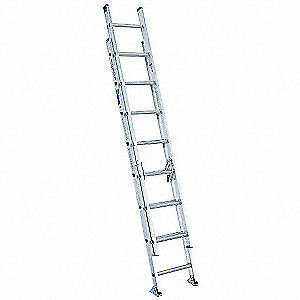 Buy cheap 16 Ft Extension Aluminium Alloy Ladder D - Rung Shape Slip Resistant product