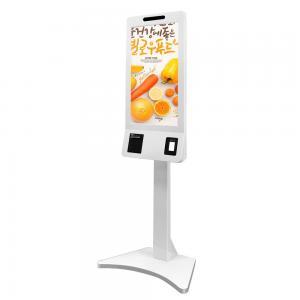 Buy cheap Customized Interactive Digital Signage , Food Ordering Kiosk Machine With Barcode Scanner product
