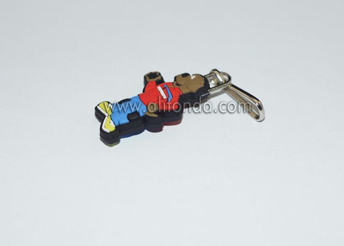 Buy cheap Custom and supply cartoon figure pvc zipper puller,various zipper slider product