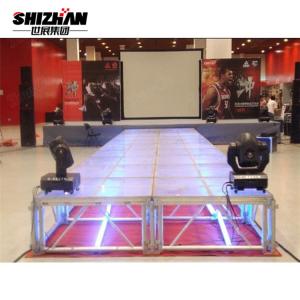 Buy cheap 1.22*1.22m Acrylic Wedding Swimming Pool Transparent Stage Platform product