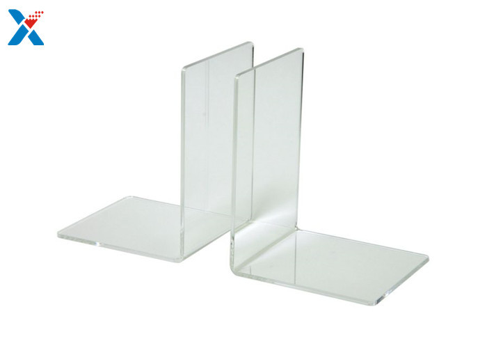 Buy cheap Eco Friendly Clear Acrylic Bookends , Acrylic Book Stand Organizer For Book Displaying product