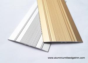 Buy cheap Bronze Aluminium Floor Trims / Flat Floor Threshold 50 mm x 90 mm / 2700 mm product